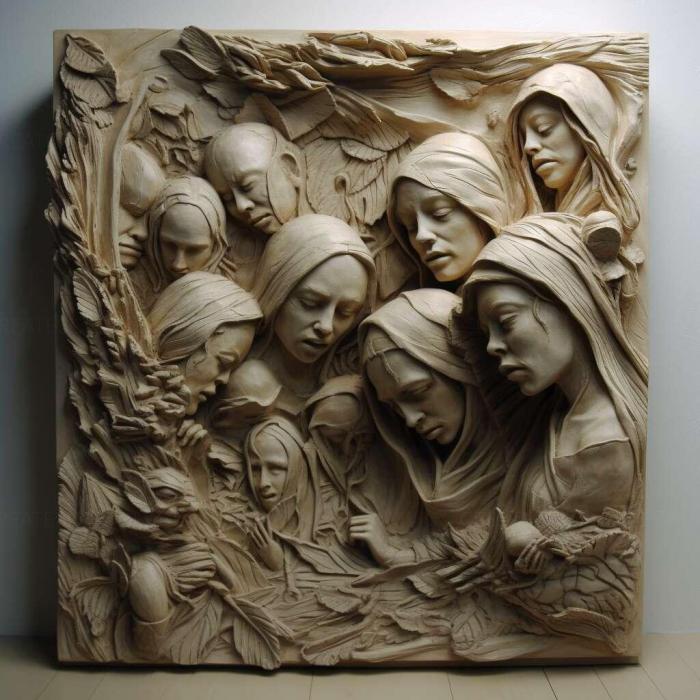 نموذج ثلاثي الأبعاد لآلة CNC 3D Art 